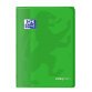 Cahier Oxford easybook a4 grands carreaux seyès 96 pages agrafées couverture polypro vert