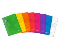 Cahier Oxford easybook a4 grands carreaux seyès 96 pages agrafées couverture polypro assortis