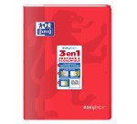 Cahier Oxford Easybook 24x32cm grands carreaux Seyès 96 pages agrafées couverture polypro