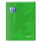 Cahier Oxford easybook 24x32cm grands carreaux seyès 96 pages agrafées couverture polypro vert