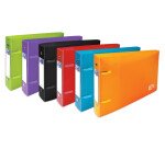 Classeur Oxford school life a5 format paysage dos30 2anneaux rond polypro translucide assorti