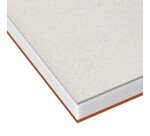 Bloc de bureau orange Oxford A4+ spirale - 5 x 5 - 80 feuilles