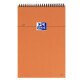 Bloc de bureau orange Oxford A4+ spirale - 5 x 5 - 80 feuilles