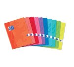 Stapled notebook Oxford Color Life 17 x 22 cm 5 x 5 mm margins 96 pages