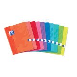 Cahier agrafé Oxford Color Life 17 x 22 cm 5 x 5 mm margés 96 pages