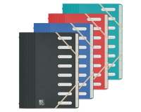 Trieur Oxford school life recycle a4 8positions polypro opaque assorti