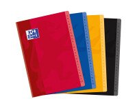 Répertoire Oxford color life a4 petits carreaux 5mm 192 pages brochées couverture carte coloris assortis