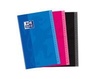 Répertoire Oxford color life 11x17cm petits carreaux 5mm 192 pages brochées couverture carte coloris assortis