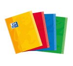 Répertoire Oxford Color Life 17x22cm petits carreaux 5mm 192 pages brochées couverture carte coloris assortis