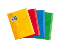 Répertoire Oxford Color Life 17x22cm petits carreaux 5mm 192 pages brochées couverture carte coloris assortis