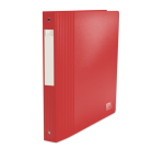 Classeur Oxford school life recyclé a4+ dos 40 4anneaux rond polypro opaque assorti