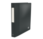 Classeur Oxford school life recyclé a4+ dos 40 4anneaux rond polypro opaque assorti