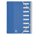 Trieur Oxford school life recycle a4 8positions polypro opaque assorti