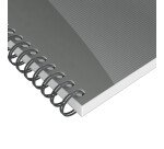 Carnet Oxford office essentials 9x14cm petits carreaux 5mm 100 pages reliure spirale couverture carte coloris assortis