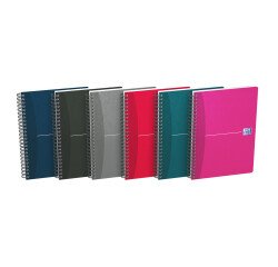 Cahier office Essentials Oxford A5 ligné 7 mm - 180 pages