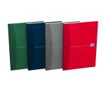 Cahier Oxford office essentials a4 grands carreaux seyès 192 pages reliure brochure couverture carte coloris assortis