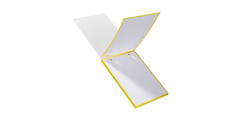 Fiche bristol 148 x 210 mm quadrillée 5 x 5 blanche perforée Oxford 2.0 - Bloc de 30