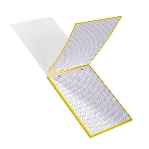 Fiche bristol 148 x 210 mm quadrillée 5 x 5 blanche perforée Oxford 2.0 - Bloc de 30