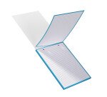 Bloc de fiches bristol Oxford 2.0 a5 petits carreaux 5mm 30 fiches collées bords bleus