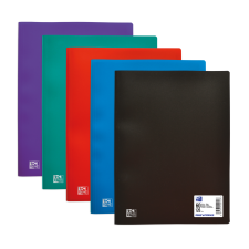 Protège-documents Oxford initial a4 60pochettes polypro assorti