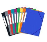Chemise 3 rabats Oxford eurofolio+ prestige a4 avec élastique couverture carte  assorti