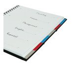 Cahier spirale Oxford Etudiants Organiserbook A4+ 24 x 32 cm grands carreaux 160 pages