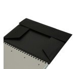 Cahier spirale Oxford Etudiants Organiserbook A4+ 24 x 32 cm grands carreaux 160 pages