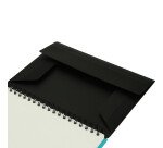 Cahier spirale Oxford Etudiants Nomadbook A4+ 24 x 32 cm grands carreaux 160 pages