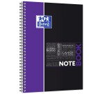 Cahier spirale Oxford Etudiants Notebook 19 x 25 cm grands carreaux 160 pages