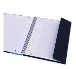 Cahier spirale Oxford Etudiants Nomadbook A4+ 24 x 32 cm grands carreaux 160 pages