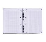 Cahier spirale Oxford Etudiants Notebook 24 x 32 cm grands carreaux 160 pages