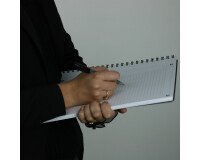 Cahier spirale Oxford Etudiants Notebook 24 x 32 cm grands carreaux 160 pages