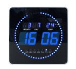 Pendule Unilux led flo noir prise européenne