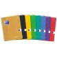 Cahier easybook kraft Oxford agrafe 170 x 220 mm 96 pages seyes assorti