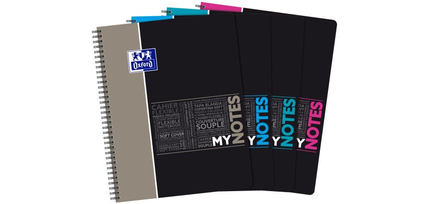 Cahier Mynotes Oxford Etudiant Integrale 4 Trous 230X297 160P Optik P. Seyes+Tag Assorti