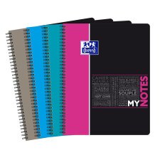 Cahier mynotes Oxford etudiant integrale 4 trous 230x297 160p optik p. q5/5+tag assorti