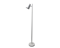 Lampadaire spoty Unilux prise europe blanc
