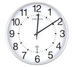 Pendule Unilux maxi wave gris métal