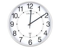 Pendule Unilux maxi wave gris métal