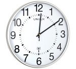 Pendule Unilux maxi wave gris métal