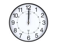 Pendule Unilux wave noir