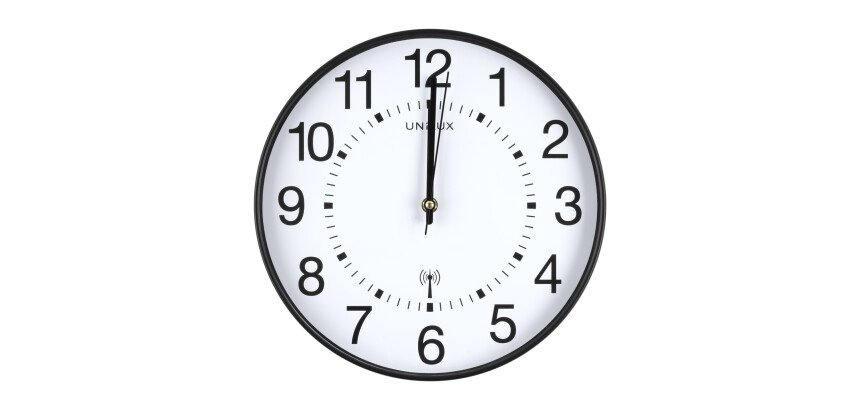 Pendule Unilux wave noir