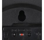 Pendule Unilux wave noir