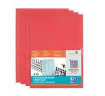 Pochettes coin Fard'Liss, A4, PVC 0,20 mm, bleu