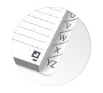 Répertoire Oxford office Urban mix 11cm x 17cm ligné 6mm 180 pages reliure spirale couverture polypro coloris assortis