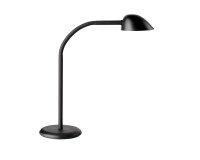 Lampe de bureau led Unilux easy noire prise europe