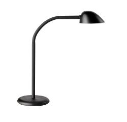 Lampe de bureau led Unilux easy noire prise europe