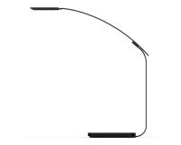 Lampe de bureau led Unilux timelight noir prise europe