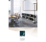 Lampadaire leddy Unilux led  prise europe blanc