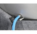 Siège ballon ergonomique Unilux diamètre 65 cm ergo sphere feutrine gris